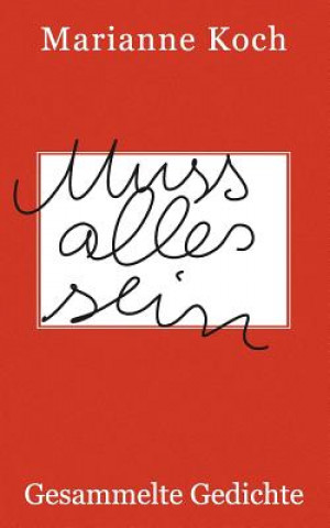 Buch Muss alles sein Marianne Koch