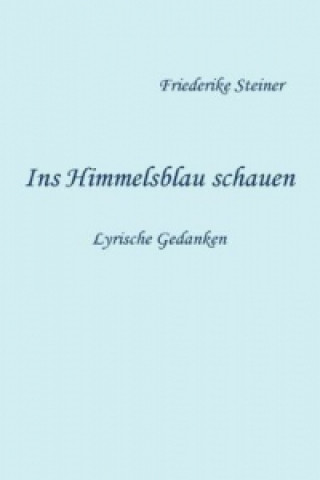 Kniha Ins Himmelsblau schauen Friederike Steiner