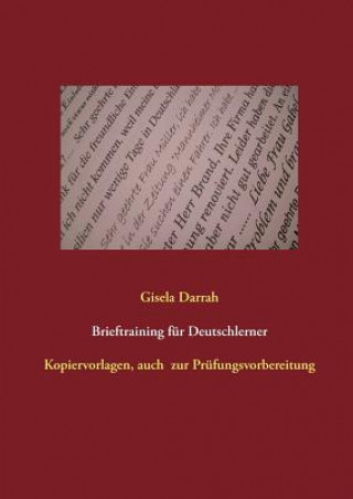 Könyv Brieftraining fur Deutschlerner Gisela Darrah