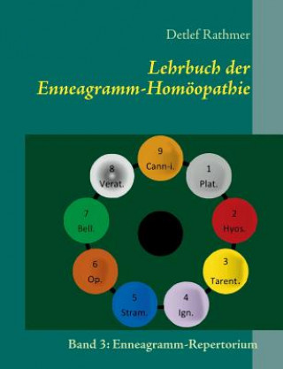 Kniha Lehrbuch der Enneagramm-Homoeopathie Detlef Rathmer