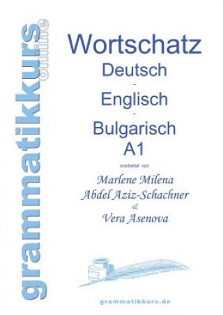 Kniha Woerterbuch Deutsch - Englisch - Bulgarisch A1 Marlene Abdel Aziz - Schachner