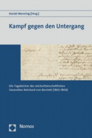 Libro Kampf gegen den Untergang Reinhard von Berstett