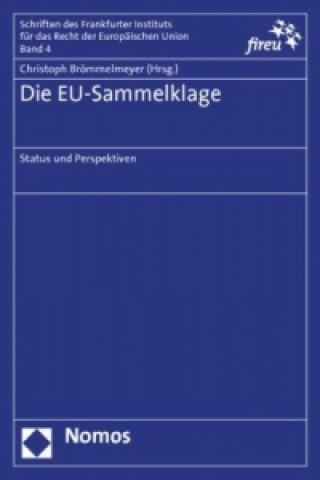 Kniha Die EU-Sammelklage Christoph Brömmelmeyer