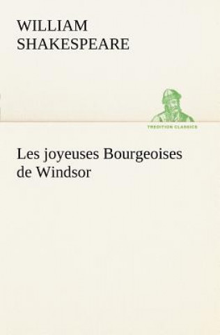 Libro Les joyeuses Bourgeoises de Windsor William Shakespeare