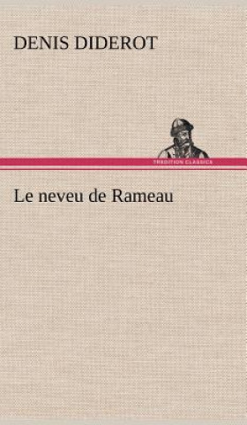 Livre Le neveu de Rameau Denis Diderot