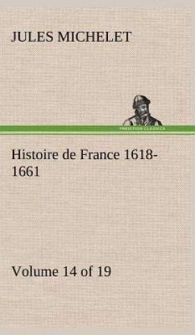 Kniha Histoire de France 1618-1661 Volume 14 (of 19) Jules Michelet
