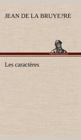 Carte Les caracteres Jean de La Bruye?re