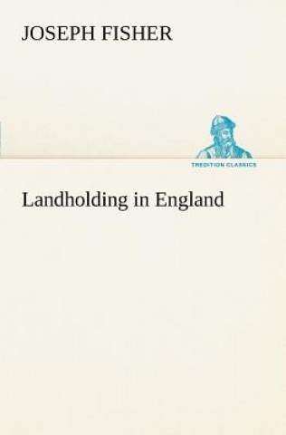 Kniha Landholding in England Joseph