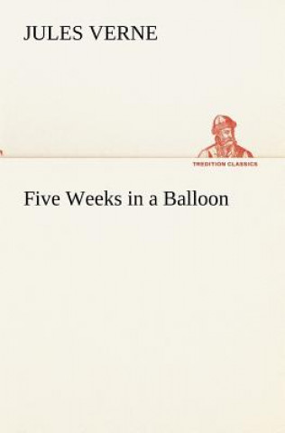 Carte Five Weeks in a Balloon Jules Verne