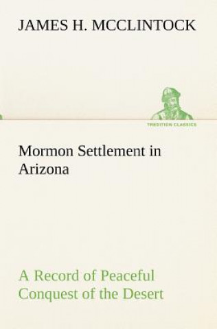 Könyv Mormon Settlement in Arizona A Record of Peaceful Conquest of the Desert James H. McClintock