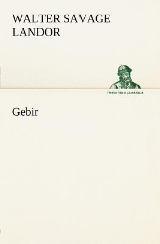 Buch Gebir Walter Savage Landor