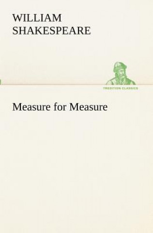 Kniha Measure for Measure William Shakespeare