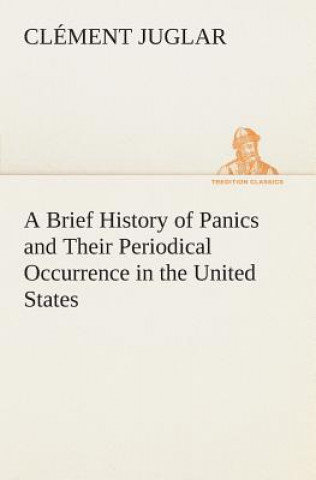 Livre Brief History of Panics and Their Periodical Occurrence in the United States Clément Juglar