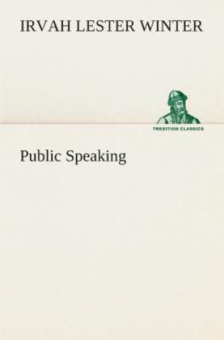 Book Public Speaking Irvah Lester Winter