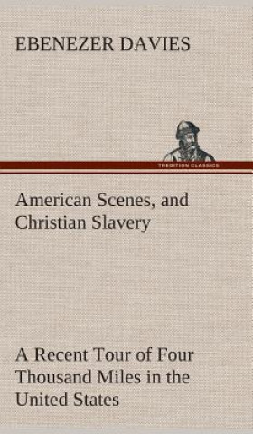 Carte American Scenes, and Christian Slavery A Recent Tour of Four Thousand Miles in the United States Ebenezer Davies