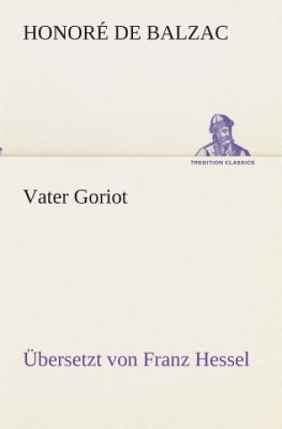 Book Vater Goriot Honoré de Balzac