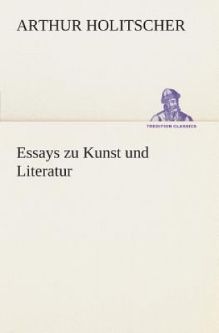 Kniha Essays zu Kunst und Literatur Arthur Holitscher
