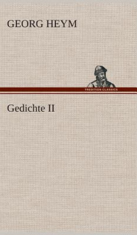 Kniha Gedichte II Georg Heym