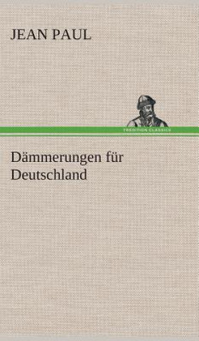 Книга Dammerungen fur Deutschland ean Paul