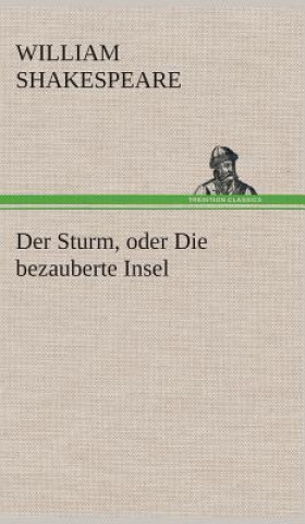 Carte Der Sturm, oder Die bezauberte Insel William Shakespeare