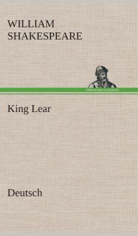 Książka King Lear. German William Shakespeare