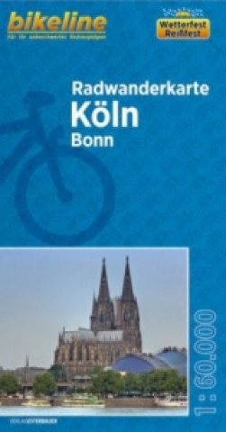 Materiale tipărite Bikeline Radkarte Radwanderkarte Köln / Bonn 