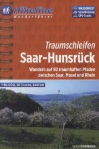 Carte Hikeline Wanderführer Traumschleifen Saar-Hunsrück 