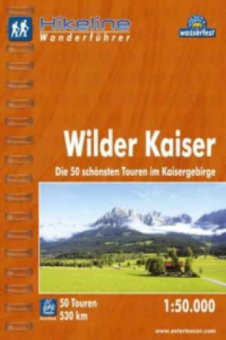 Carte Hikeline Wanderführer Wilder Kaiser 