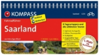 Carte Kompass Fahrradführer Saarland Heinz E Rösch