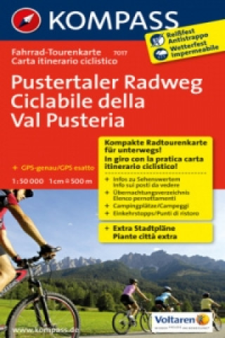 Nyomtatványok Pustertaler Radweg. Ciclabile della Val Pusteria 