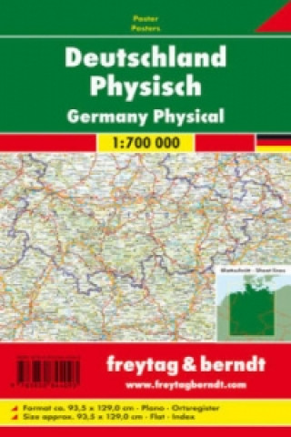Tiskovina Deutschland, physisch. Germany, physical 