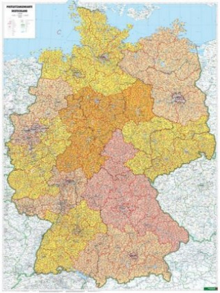 Tiskovina Deutschland, Postleitzahlen. Germany, Post Codes 
