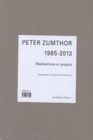 Carte Peter Zumthor, französische Ausgabe Thomas Durisch