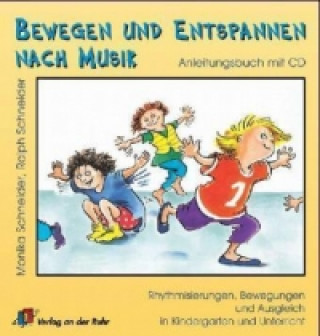 Carte Bewegen und Entspannen nach Musik, Set m. Anleitungsbuch u. CD-Audio Monika Schneider