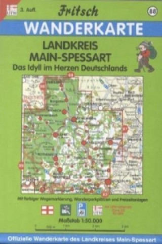 Materiale tipărite Fritsch Karte - Landkreis Main-Spessart 