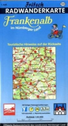Prasa Fritsch Karte - Frankenalb im Nürnberger Land 