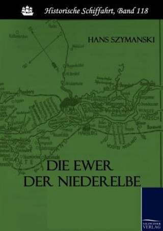 Carte Ewer Der Niederelbe Hans Szymanski
