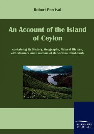 Carte Account of the Island of Ceylon Robert Percival