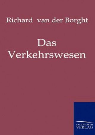 Carte Verkehrswesen Richard van der Borght
