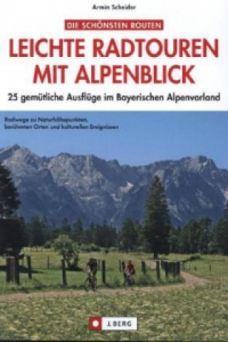 Carte Leichte Radtouren mit Alpenblick Armin Scheider