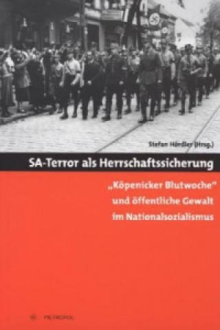 Könyv SA-Terror als Herrschaftssicherung Stefan Hördler