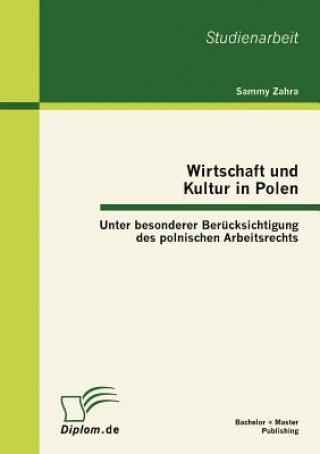 Knjiga Wirtschaft und Kultur in Polen Sammy Zahra