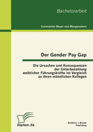 Buch Gender Pay Gap Constantin Beyer von Morgenstern