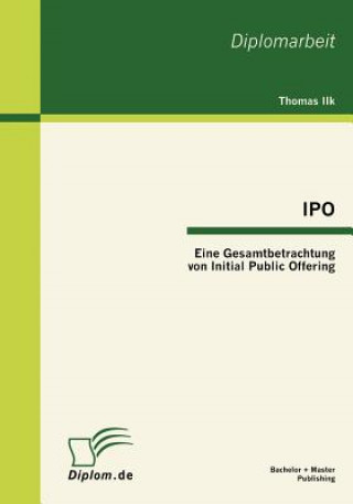 Kniha IPO Thomas Ilk