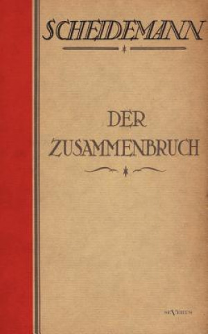Book Zusammenbruch Philipp Scheidemann