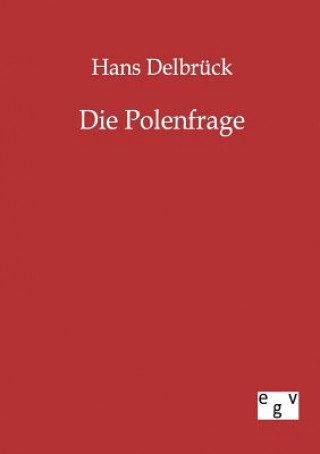 Kniha Polenfrage Hans Delbrück