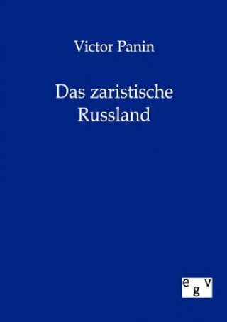 Kniha zaristische Russland Victor Panin