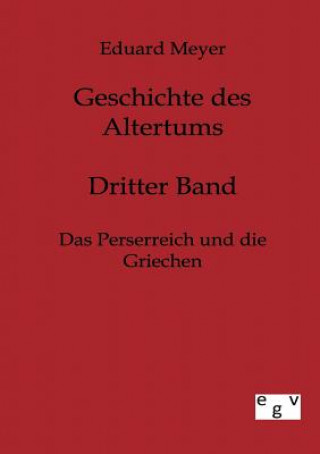 Knjiga Geschichte des Altertums Eduard Meyer