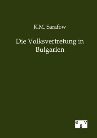 Carte Volksvertretung in Bulgarien K. M. Sarafow