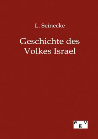 Carte Geschichte des Volkes Israel L. Seinecke